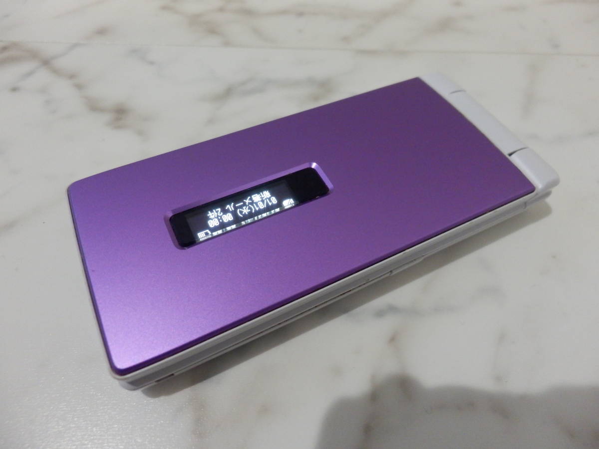 SH-07F ドコモ docomo 携帯電話 | シャープ - SHARP Purple｜Yahoo 