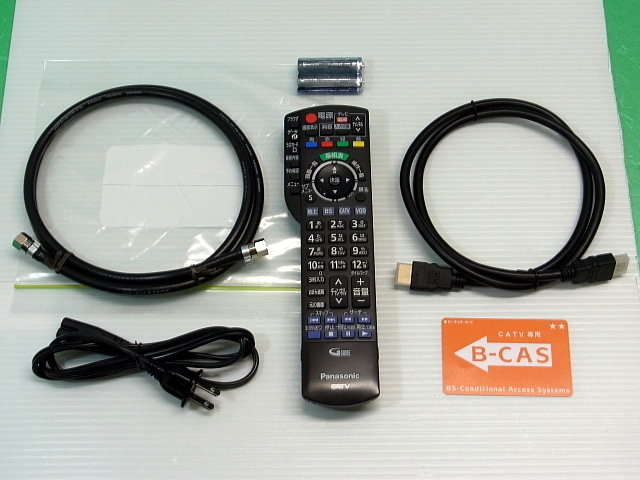 完動品 TZ-HDW 600P 内蔵HD 同時W録画 可能◎付属B-CASカ-ドで地デジBS OK ! C-CAS不要！◎接続は付属品でOKです◎確実 設定書付 DLNA OK_10