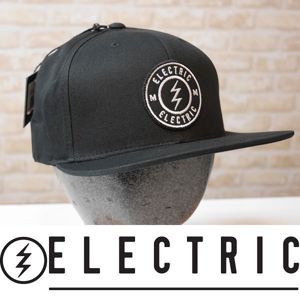【新品】19 ELECTRIC VOLTAGE SNAP HAT - Black 正規品 キャップ 帽子 CAP