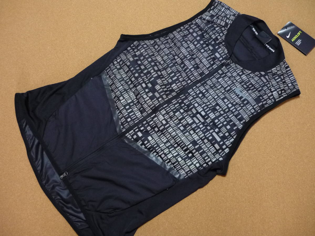 最後 XL 定価3万 ナイキ メンズ エアロロフト フラッシュ ベスト 検