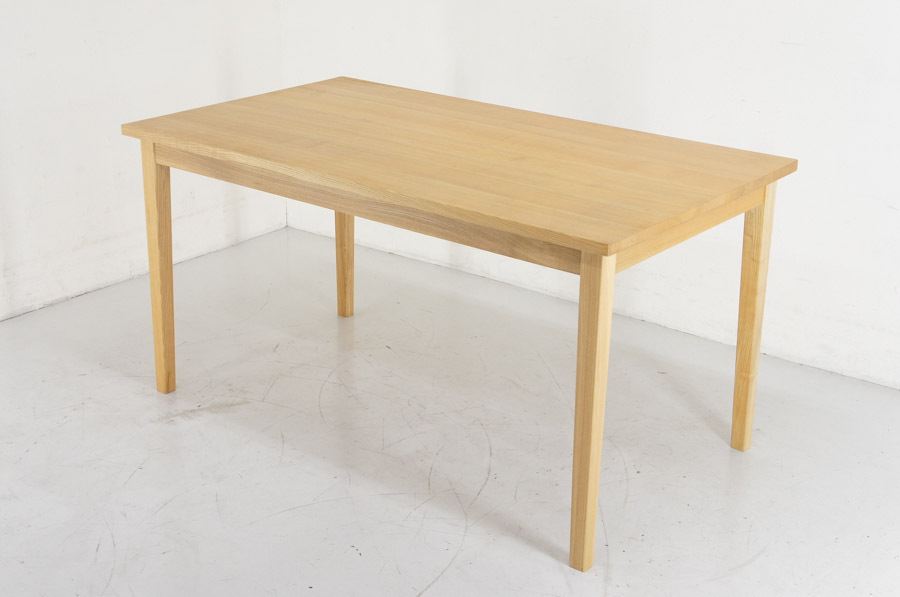 ☆MUJI 無印良品☆タモ無垢材ダイニングテーブル 幅140cm 4人用 食卓