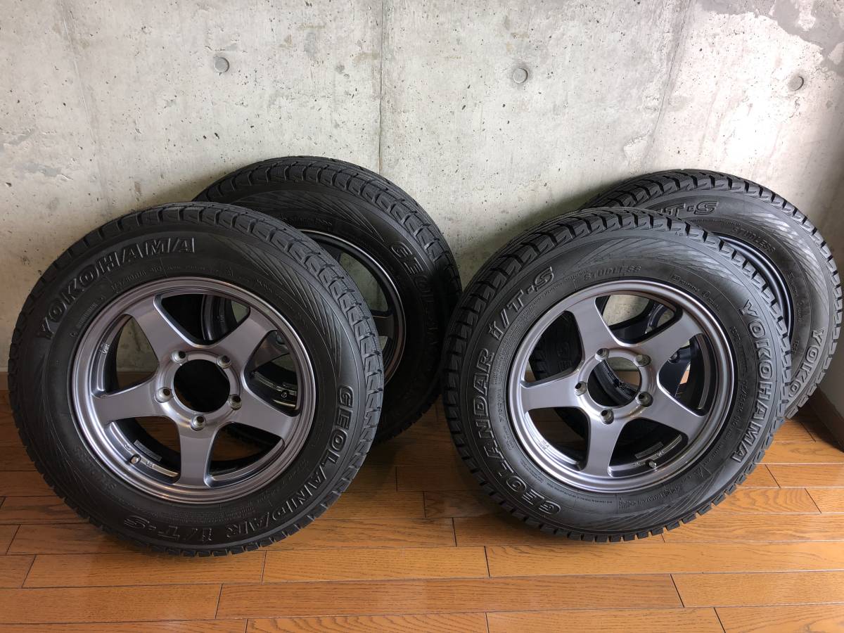 ジムニー175/80R16スタッドレス&ホイールセット 