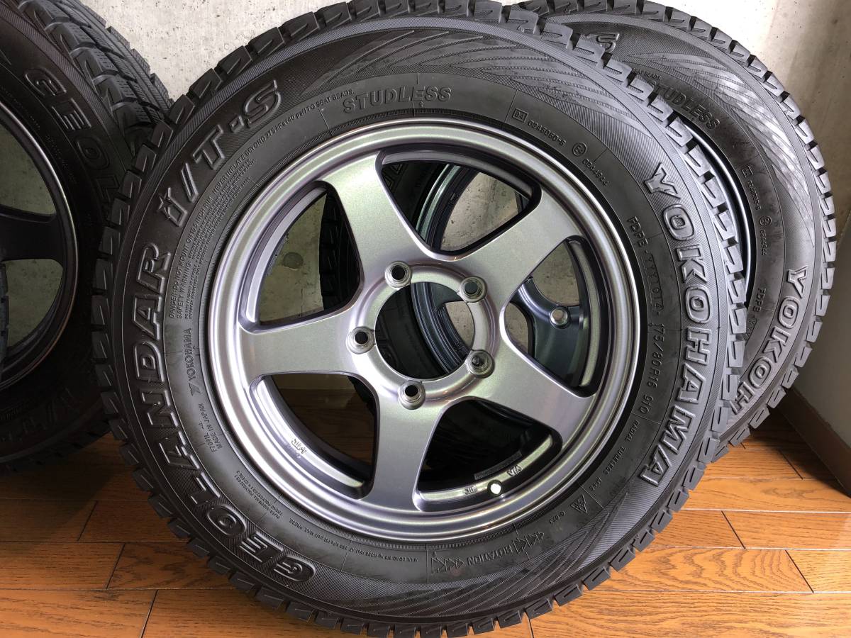 ジムニー175/80R16スタッドレス&ホイールセット 