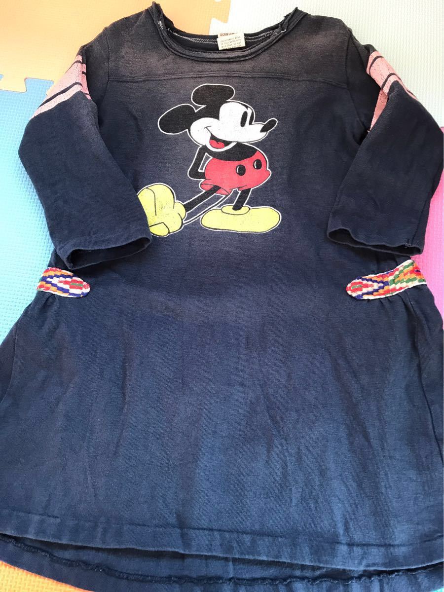 DENIM DUNGAREE（ワンピース）のフリマアイテム一覧 デニムアンドダンガリー 0 夏 デニムダンガリー×ミッキー｜ブランド｜子供服・キッズ服の通販は デニム&ダンガリー 120 ミッキー ワンピース