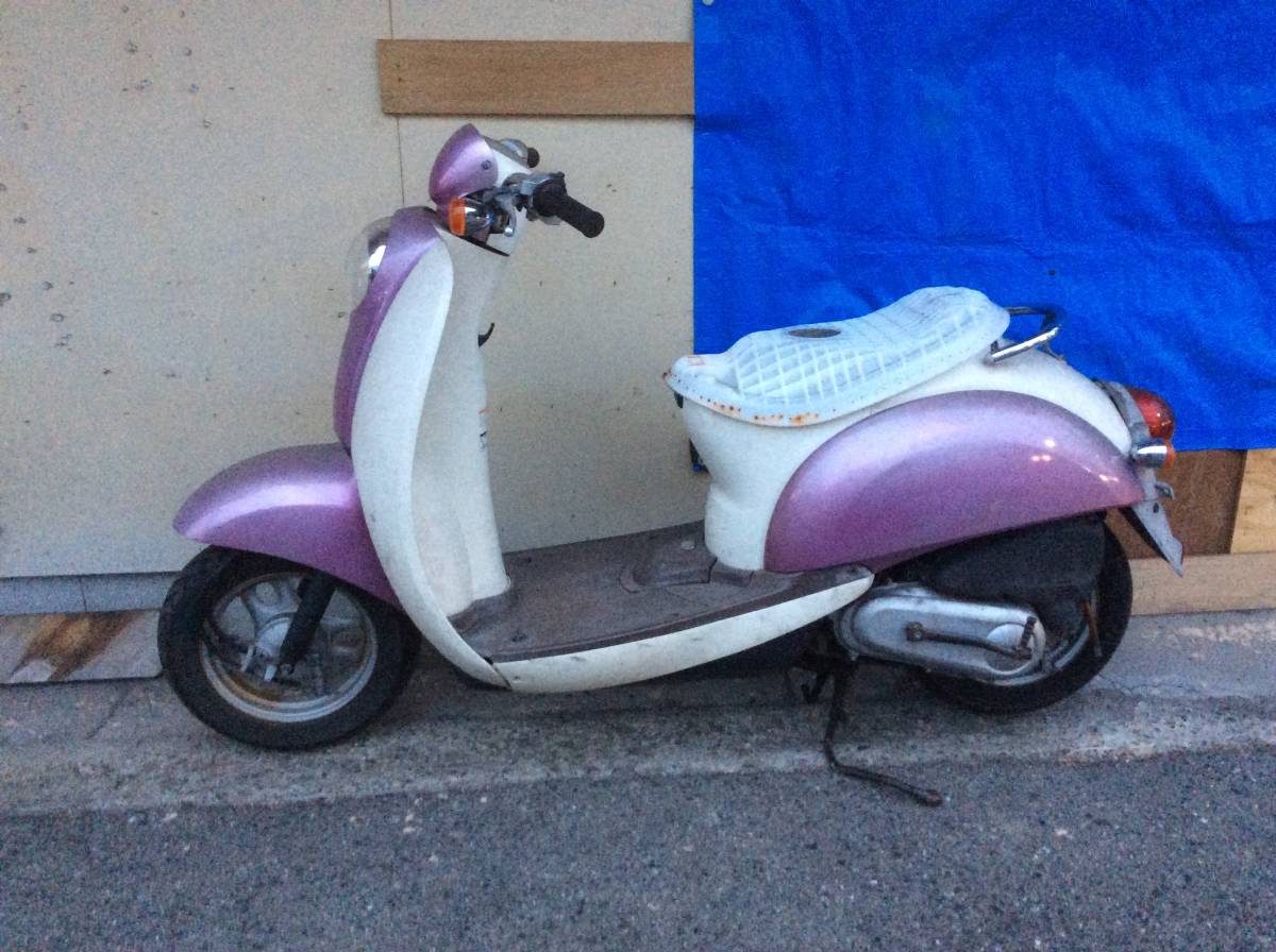 ホンダ クレア スクーピー 事故車 不動 部品取り 現状