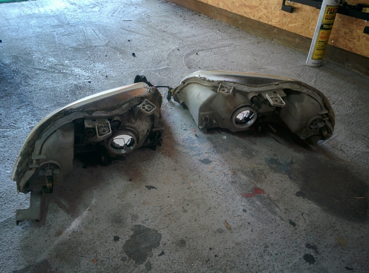 シビックタイプR EK9ヘッドライト左右_3