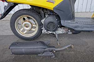 バイク パーツ ノーマルタイプ マフラー エキゾースト スズキ レッツ4 アドレスV50 レッツ5 a169 | バイクパーツセンター(Bike Parts - バイクマフラー: 車＆バイク