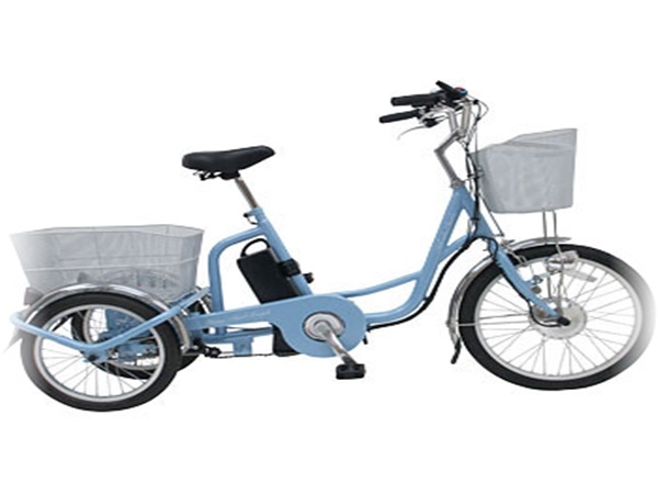 L4195 1度充電 試し乗りのみ ほぼ アシらく 電動アシスト 3輪自転車 