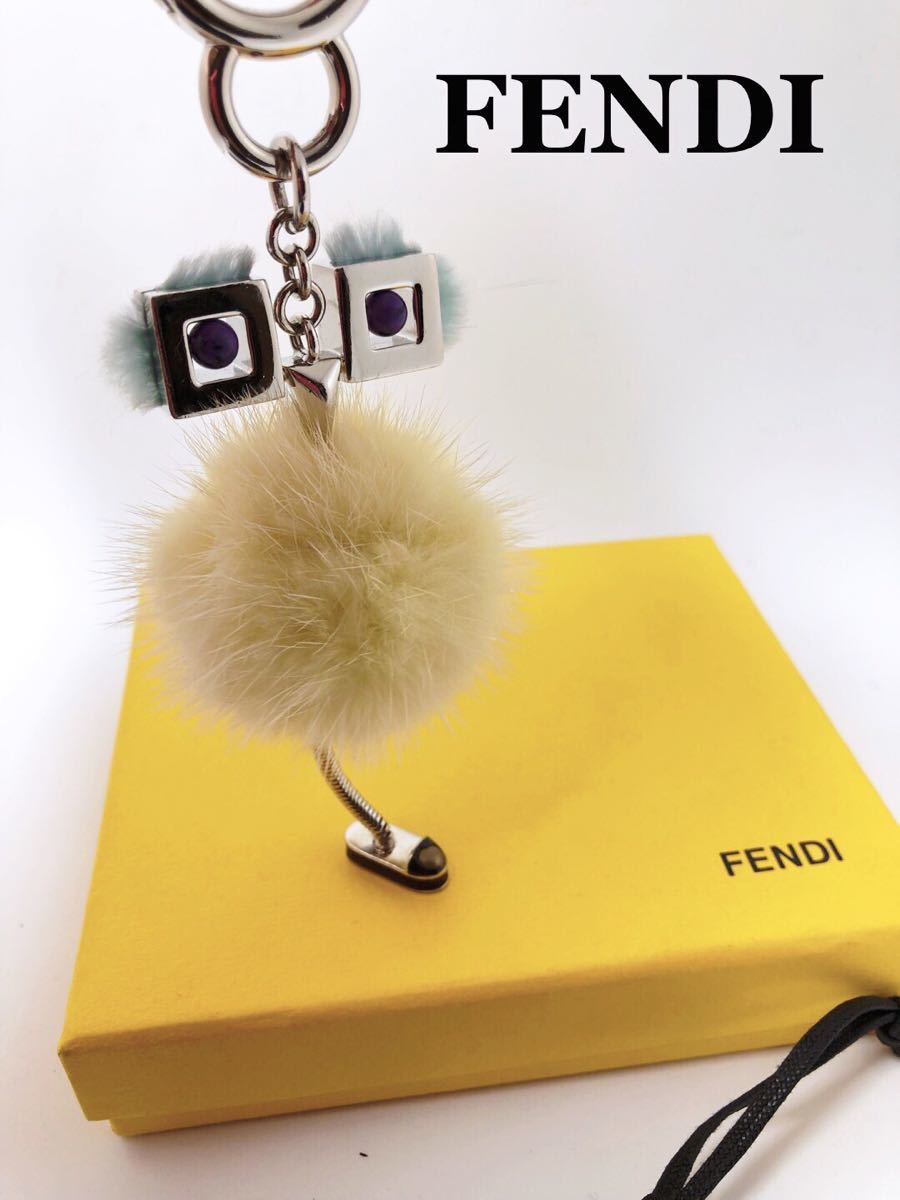 可愛い*フェンディ*FENDI*モンスター*ミンクファー*チック*バッグ