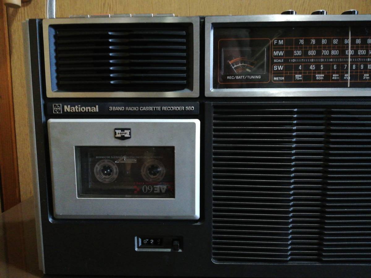 ナショナルラジカセ RQ560 整備済 ほぼ美品 【公式通販】