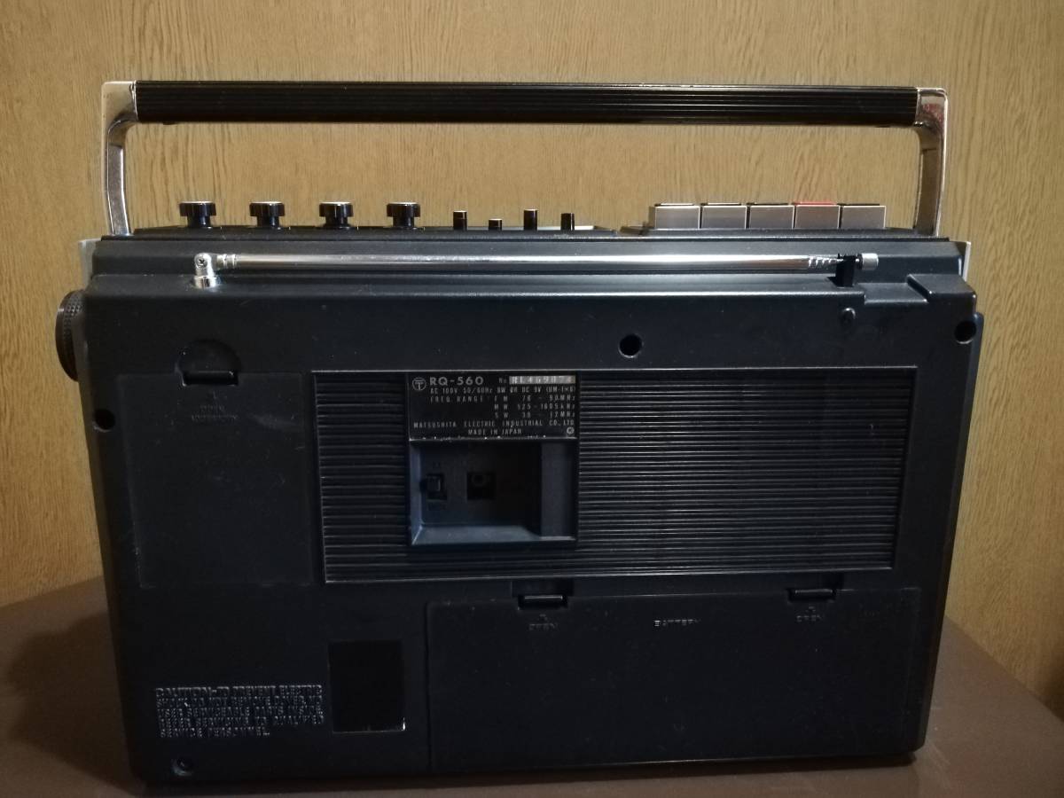 ナショナルラジカセ RQ560 整備済 ほぼ美品 【公式通販】