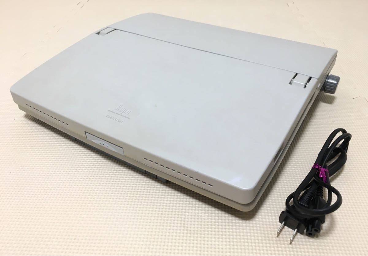 売り切り】動作品 中古 TOSHIBA 東芝 Rupo ルポ パーソナル ワープロ