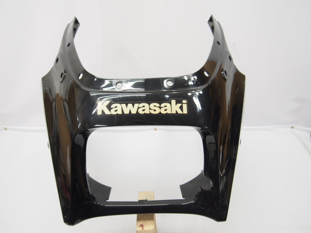 GPZ900R アッパーカウル 純正 GPZ900R Kawasaki 純正アッパーカウル 割れ 自家塗装 GPZ900Rニンジャ.純正アッパーカウル.750R