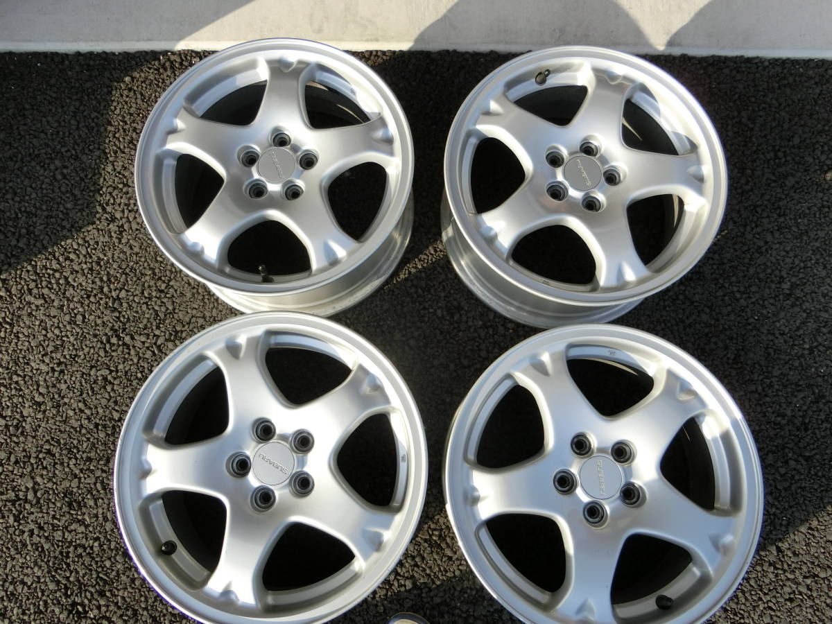 ホイール GC8 インプレッサ 純正 直接引き取りインプレッサ PCD100 5H 