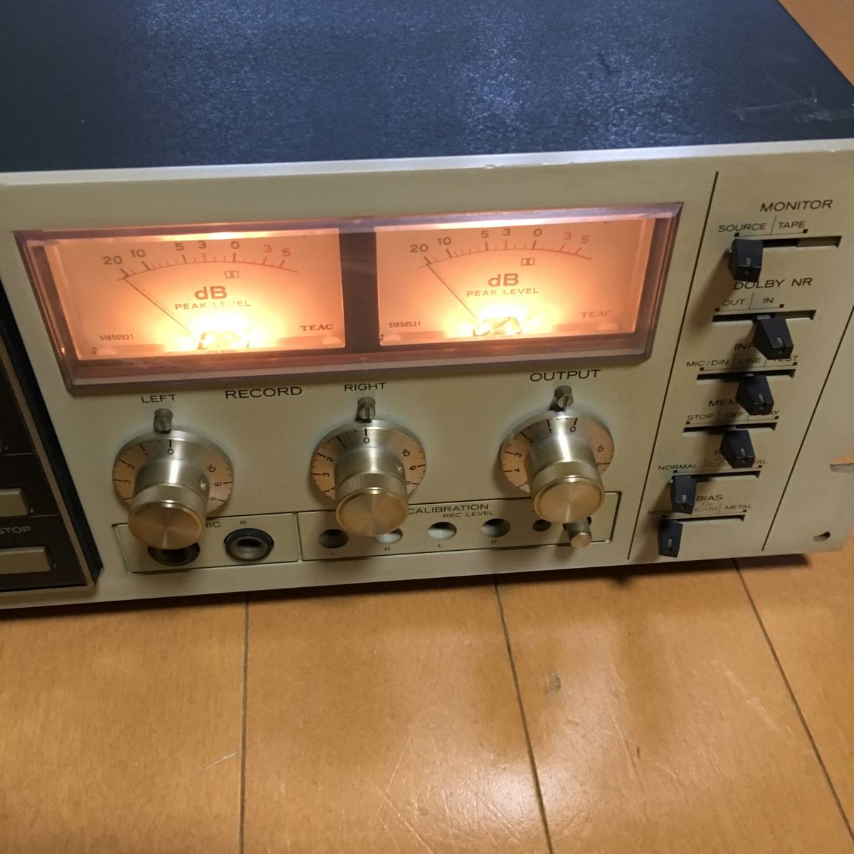 カセットデッキ TEAC C-3RX ティアック dbx搭載 3ヘッド STEREO 