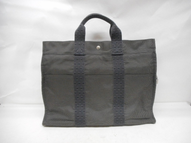 エルメス】HERMES エールライン MM トート バッグ ナイロンキャンバス