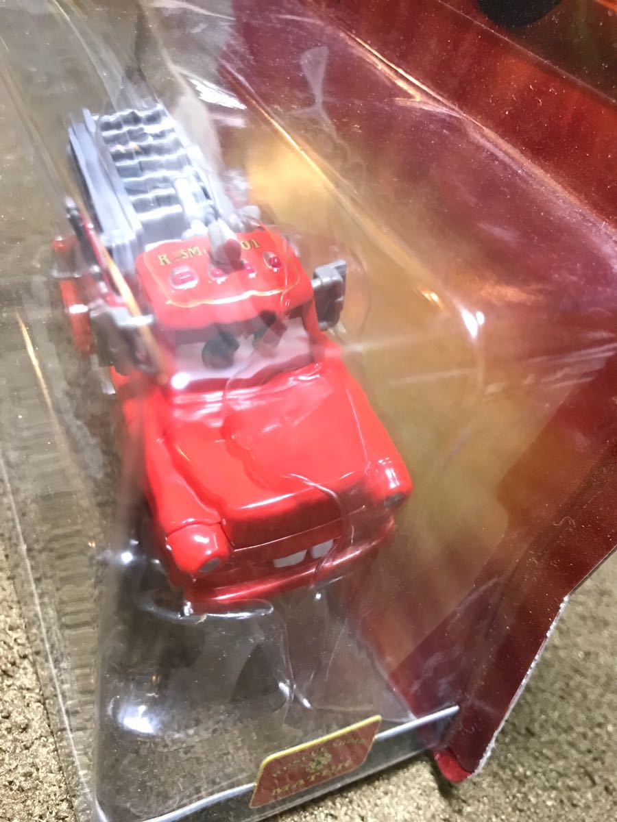 マテル カーズ トゥーン メガサイズ レスキュー メーター RESCUE SQUAD MATER 消防車 メーター MATTEL CARS ミニカー キャラクターカー 