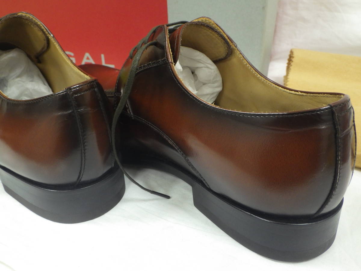 REGAL リーガル　ストレートチップ ビジネスシューズ ブラック 24.5cm △▽#7426/7361【未使用品】REGAL リーガル 紳士靴 14BR BA 25.0cm