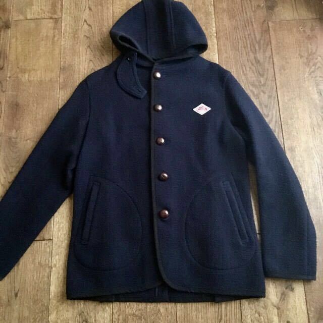 新作入荷，SALE DANTON ウールモッサ ジャケット コート ダントン ダブル 34 NAVY(Mサイズ)｜売買されたオークション情報、yahooの商品情報をアーカイブ公開 - オークファン ジャンパー、ブルゾン一般