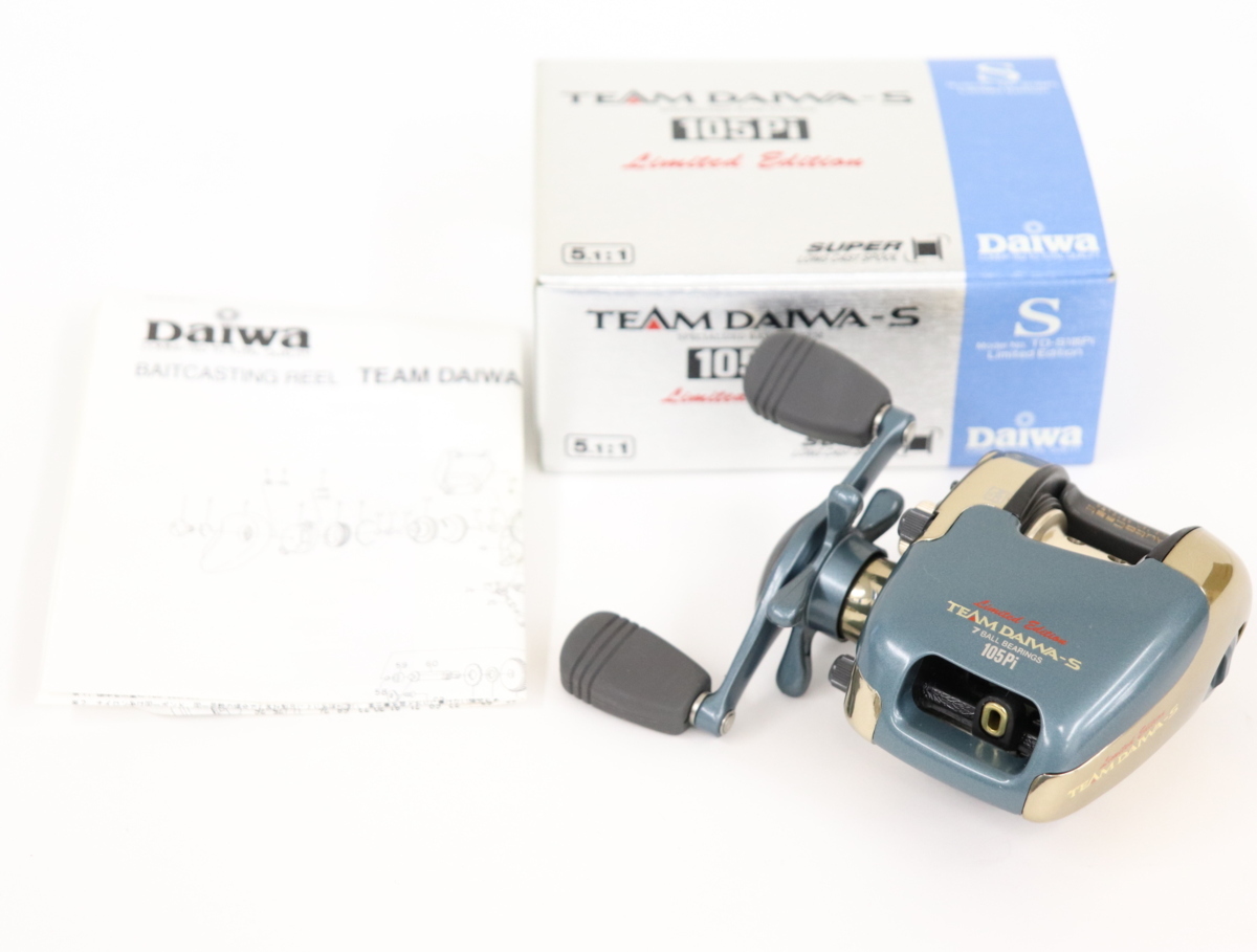 ダイワ td-s 105hi リミテッドエディション 箱付き完品 チームダイワ