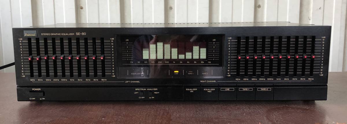 SANSUI 10バンドステレオグラフィックイコライザー SE-8 サンスイ 山水