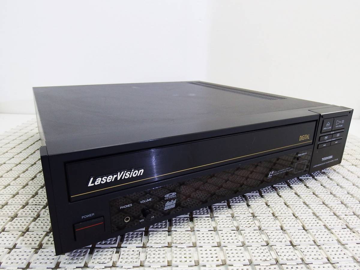 TOSHIBA 東芝☆LASERVISION CD/LD/CDV プレーヤー XR-L8D レーザー