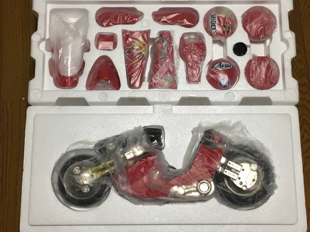 AKIRA 中古 美品 金田のバイク 1/6 PBM! ポピニカ魂 初回特典 デカール 