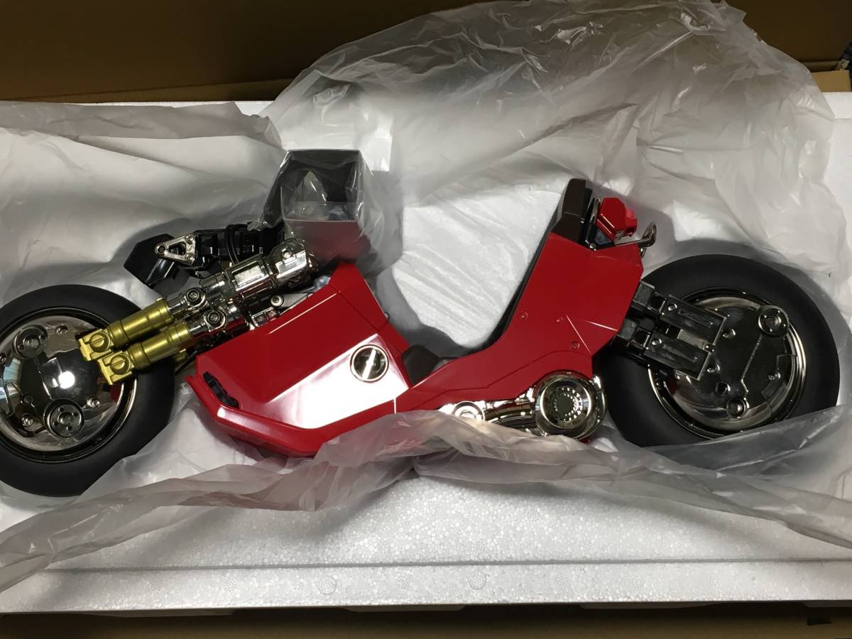 AKIRA 中古 美品 金田のバイク 1/6 PBM! ポピニカ魂 初回特典 デカール 