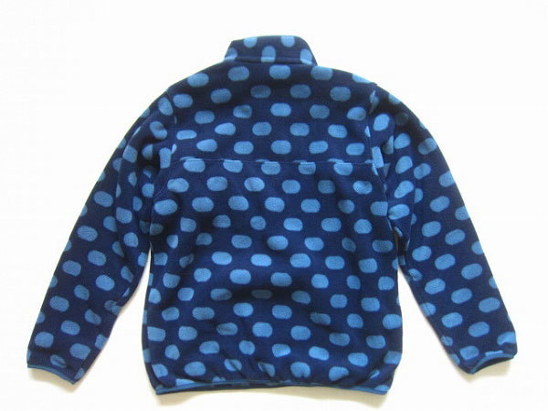 patagonia】美品/パタゴニア/シンチラ/フリース/スナップT/総柄/水玉 