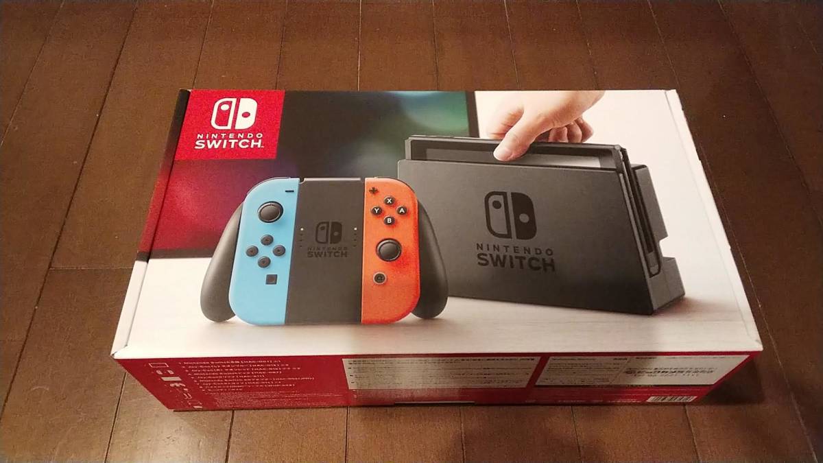 新品未開封 Nintendo Switch 本体 ネオンブルー ネオンレッド
