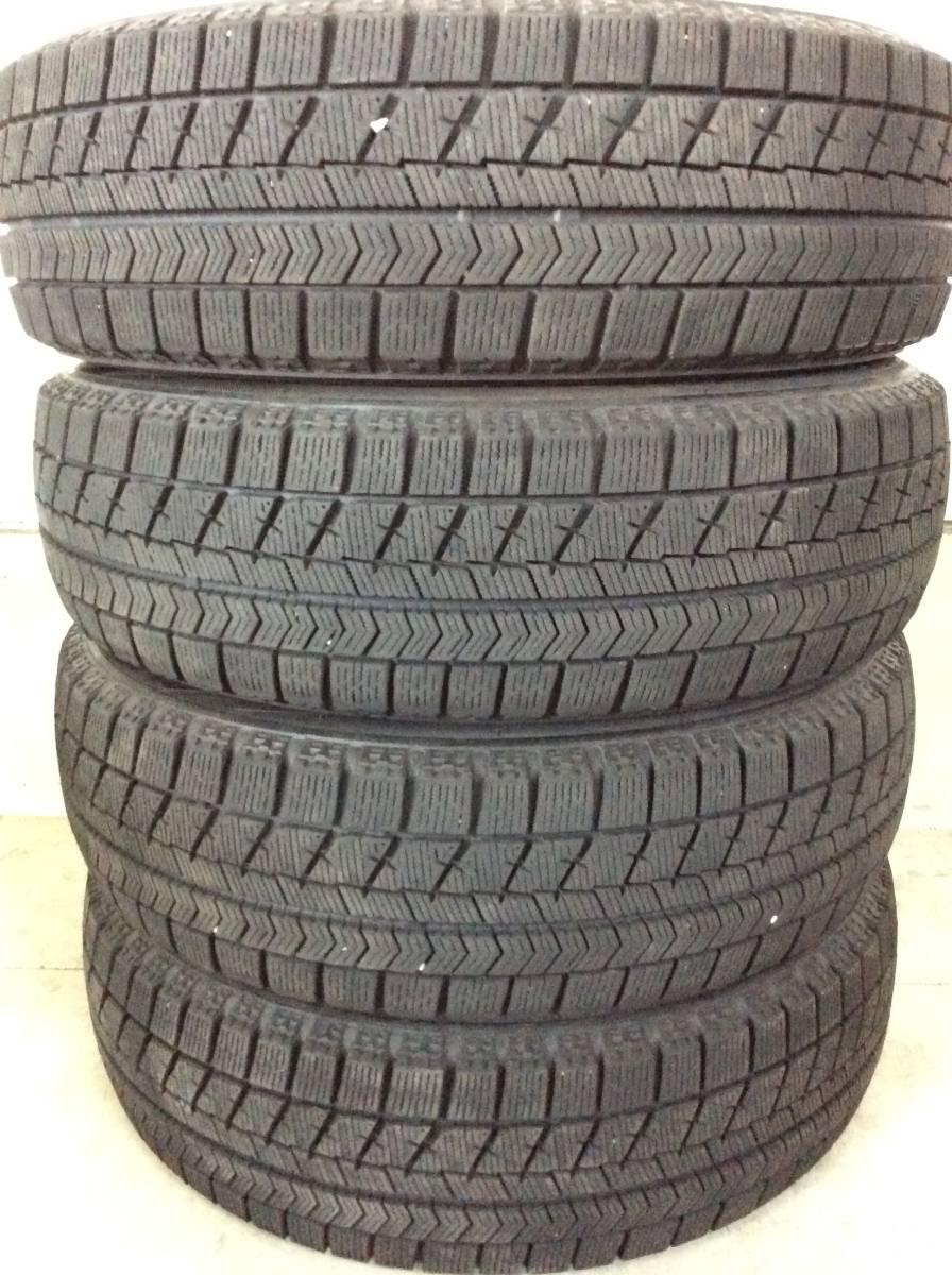 155⁄65R14 中古 BS スタッドレス VRX 155/65R14 15年製4本