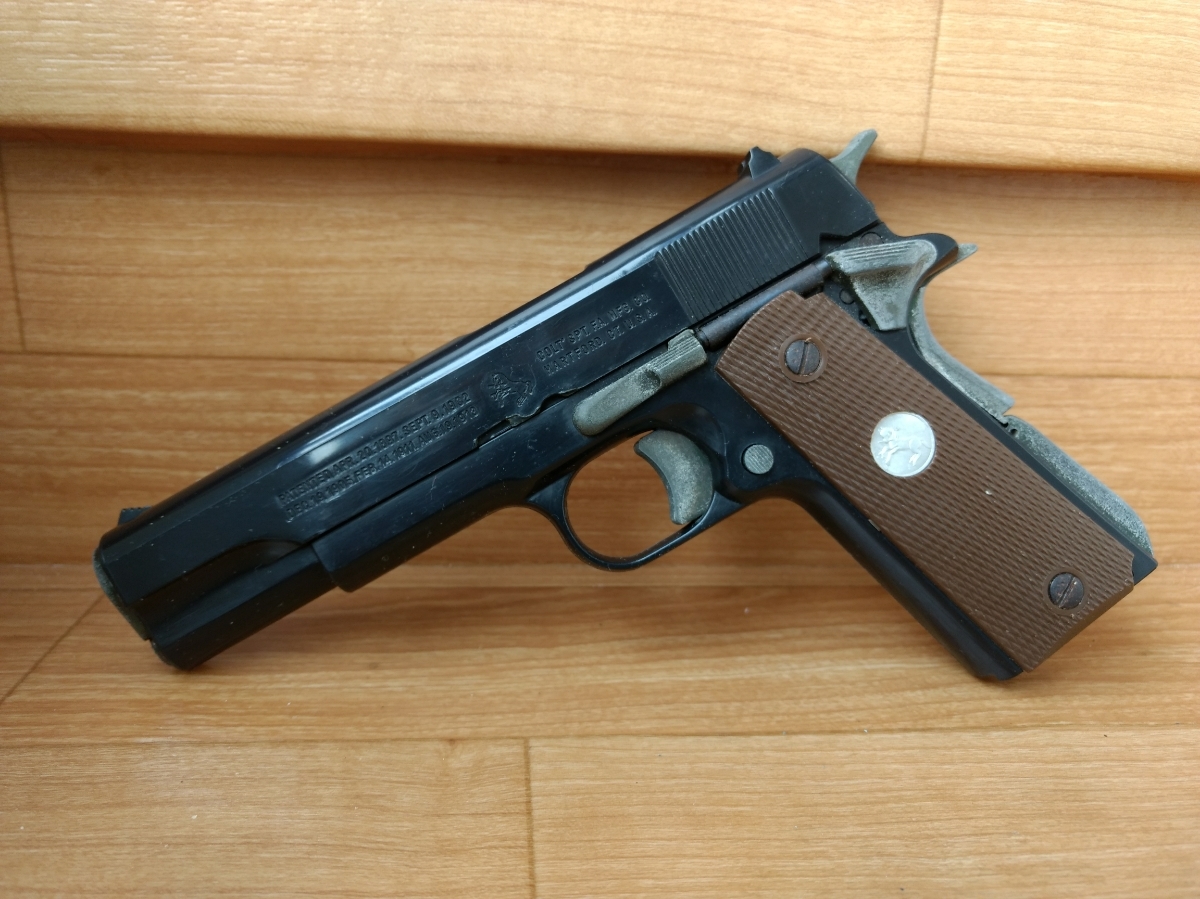  コクサイ コルトガバメントM1911 ジャンク品(モデルガン)｜売買されたオークション情報、yahooの商品情報をアーカイブ公開 - オークファン モデルガン
