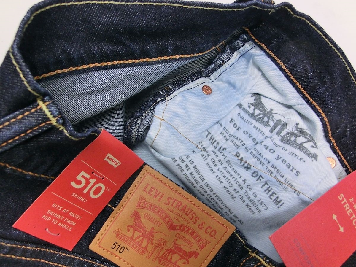 LEVI’S VINTAGE 1944 501XX “S501XX” W32 LEVI'S リーバイス 510 スーパースキニー BIG Eタイプ L387新品