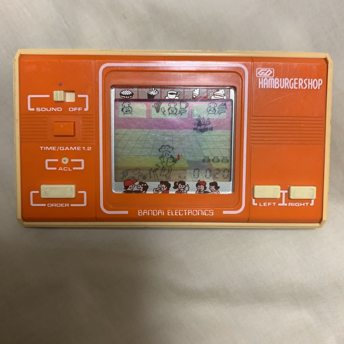 ハンバーガーショップ バンダイ ゲームウォッチ 液晶ゲーム LSIゲーム