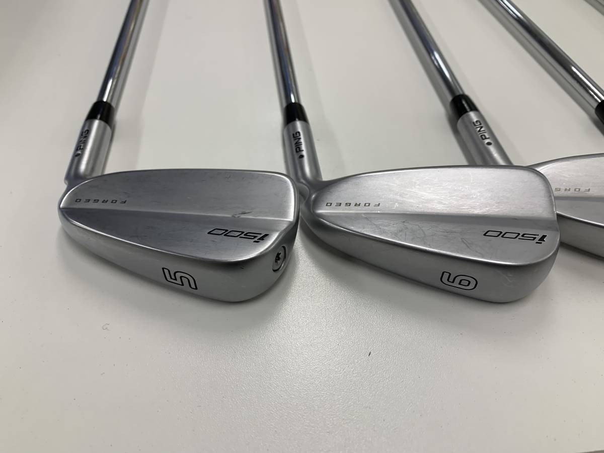 i500 アイアンセット ピン : PING アイアン（5本セット 0 PING(ピン) 7 