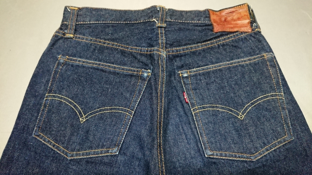 503BXX 革パッチ - リーバイス 501XX Vintage Levis boys bigE ギャラ 