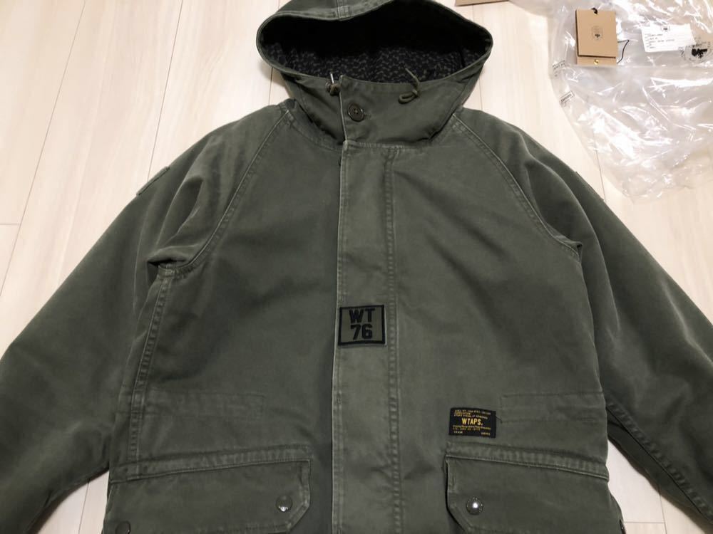 19AW WTAPS GUARDIAN/JACKET. COTTON. RIPSTOP OLIVE DRAB OD S サイズ
