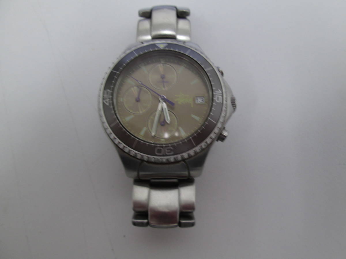 STUSSY 腕時計 Master Wrist Watch TOURMASTER - クロノグラフ LIMITED 