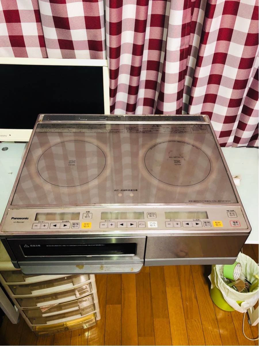 Panasonic 家庭用 グリル付き IHクッキングヒーター KZ-KM22BP 200V 