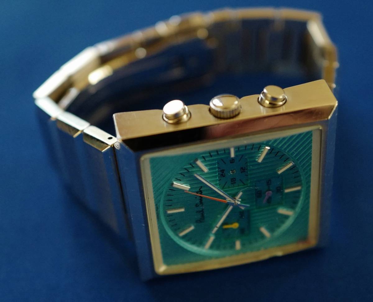 ジャンク Paul Smith QUARTZ CHRONOGRAPH ポールスミス クロノグラフ 