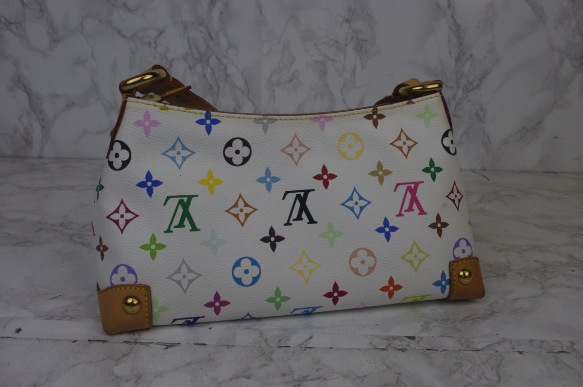良美品】LOUISVUITTON ルイヴィトン モノグラム マルチカラー エライザ 