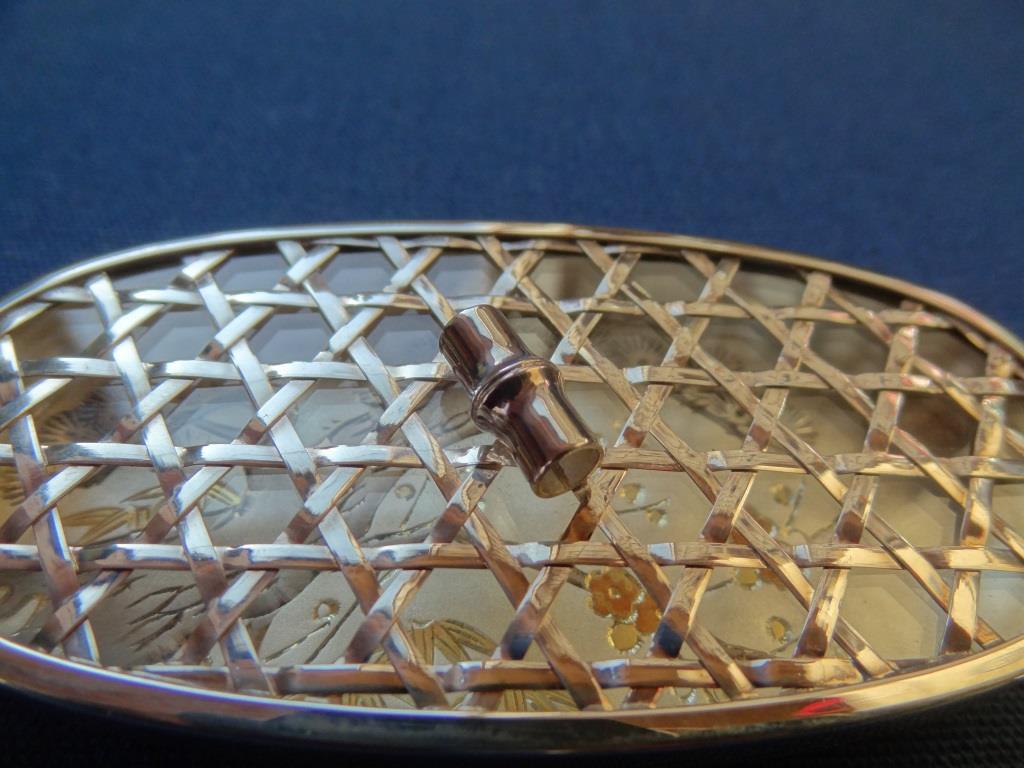 Yahoo!オークション - 純銀 茶道具 菓子器 ヤンポ | 「純銀 菓子器」の