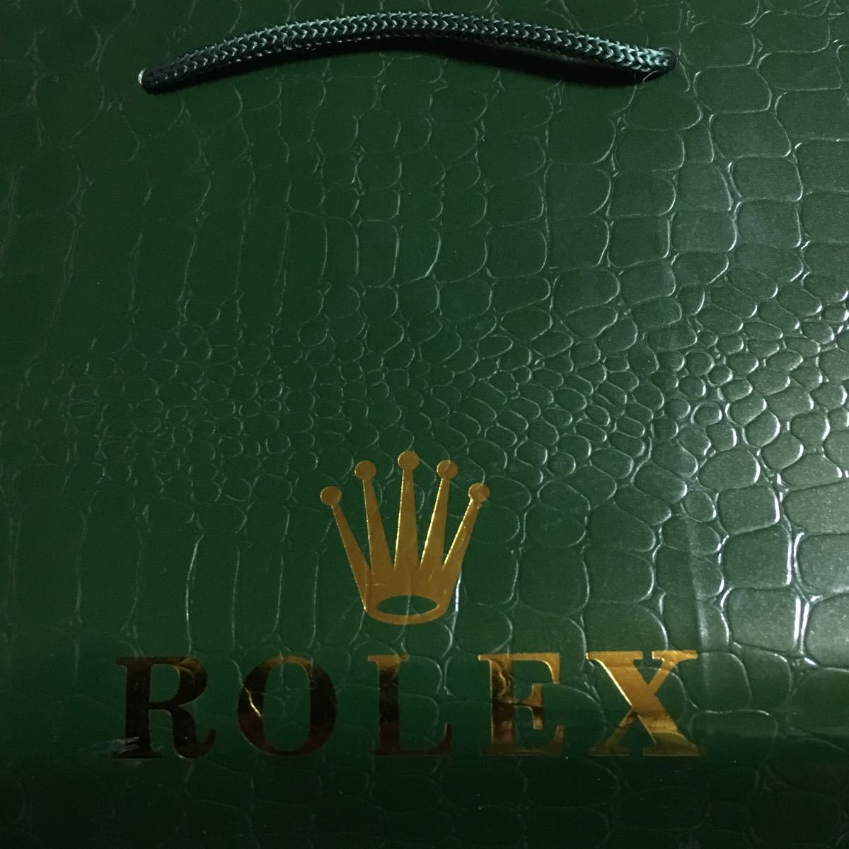 ロレックス ROLEX 空箱 ケース 箱のみ BOX 腕時計用 グリーン 付属品 