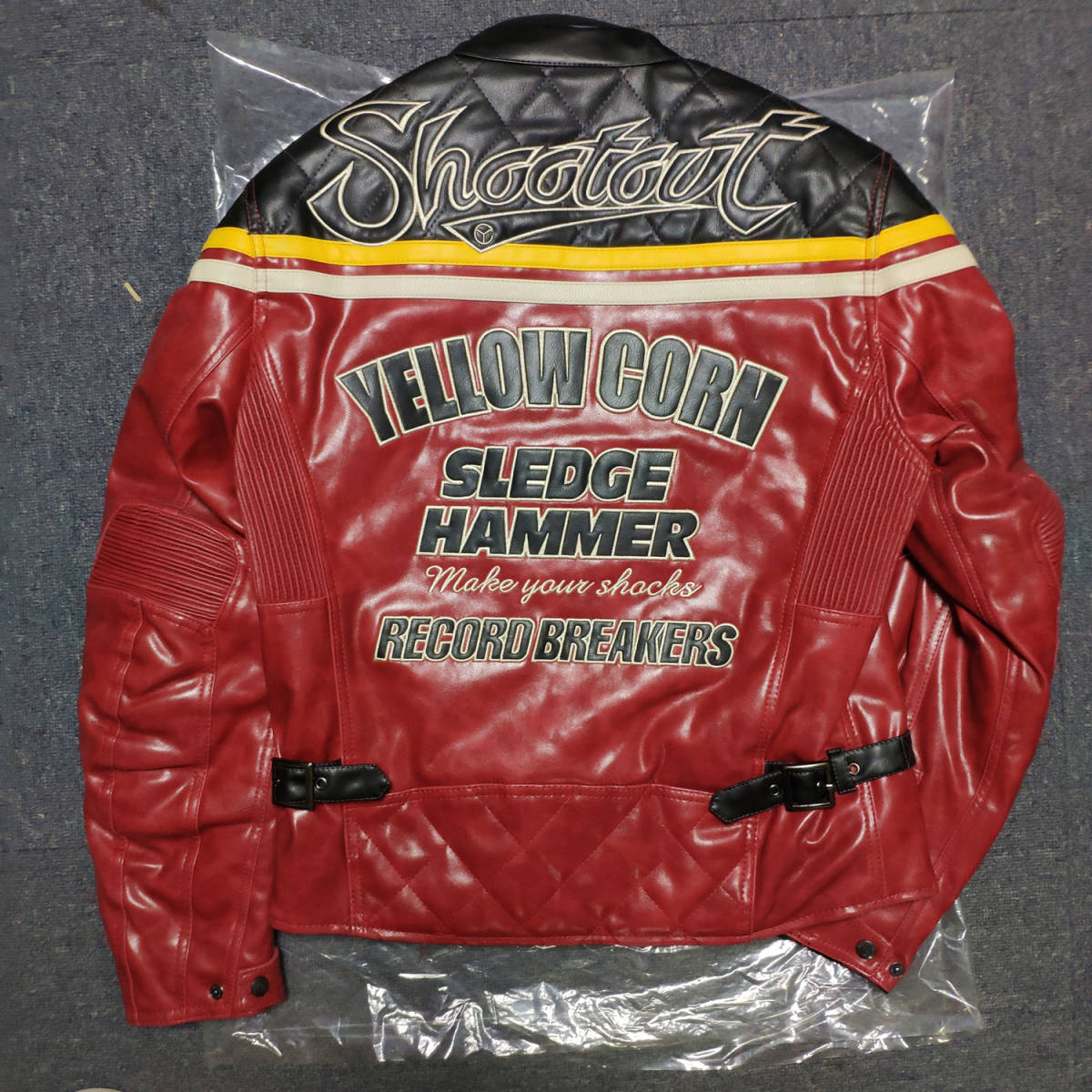 ☆新品 イエローコーン YeLLOWCORN バイクジャケット レザージャケット 