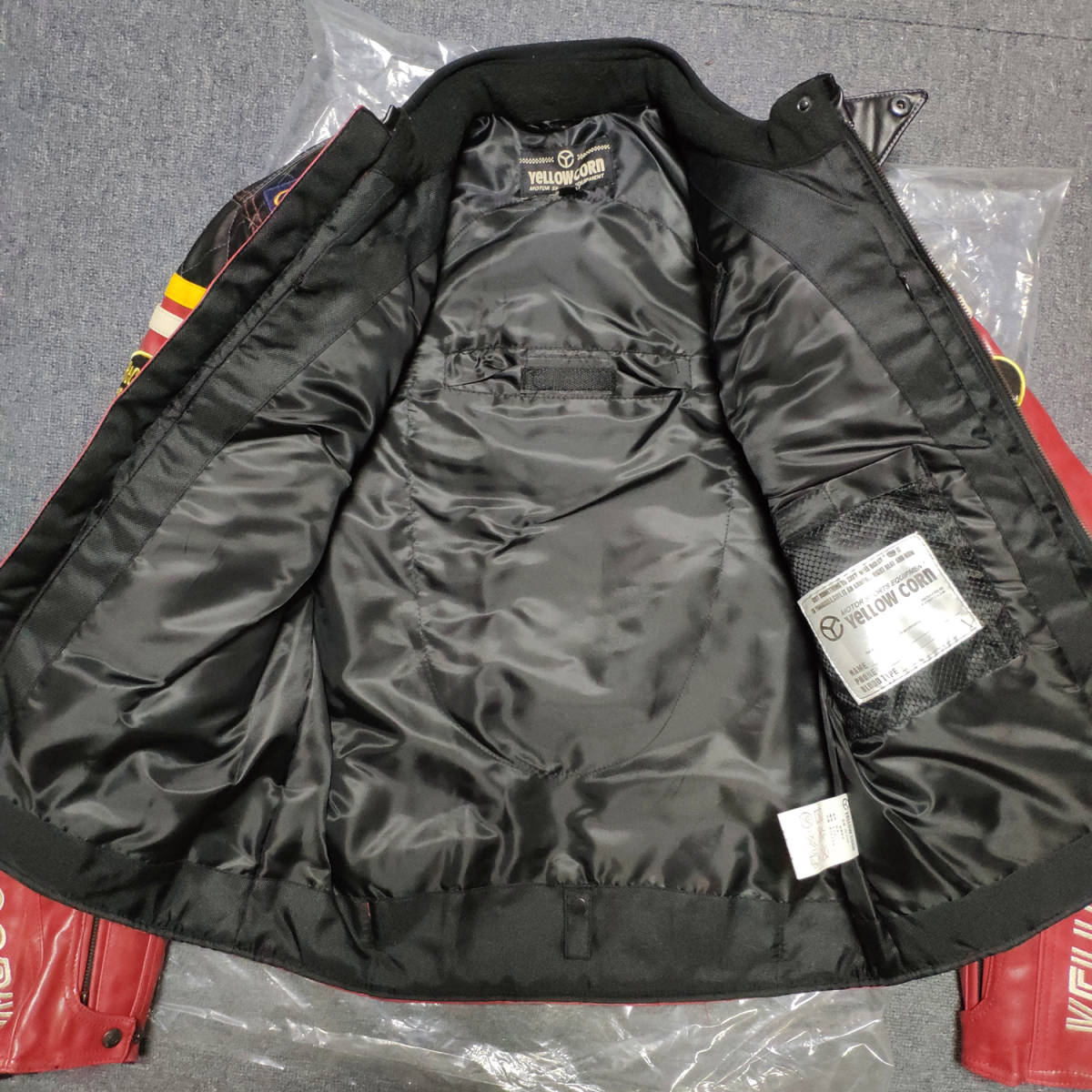 ☆新品 イエローコーン YeLLOWCORN バイクジャケット レザージャケット 