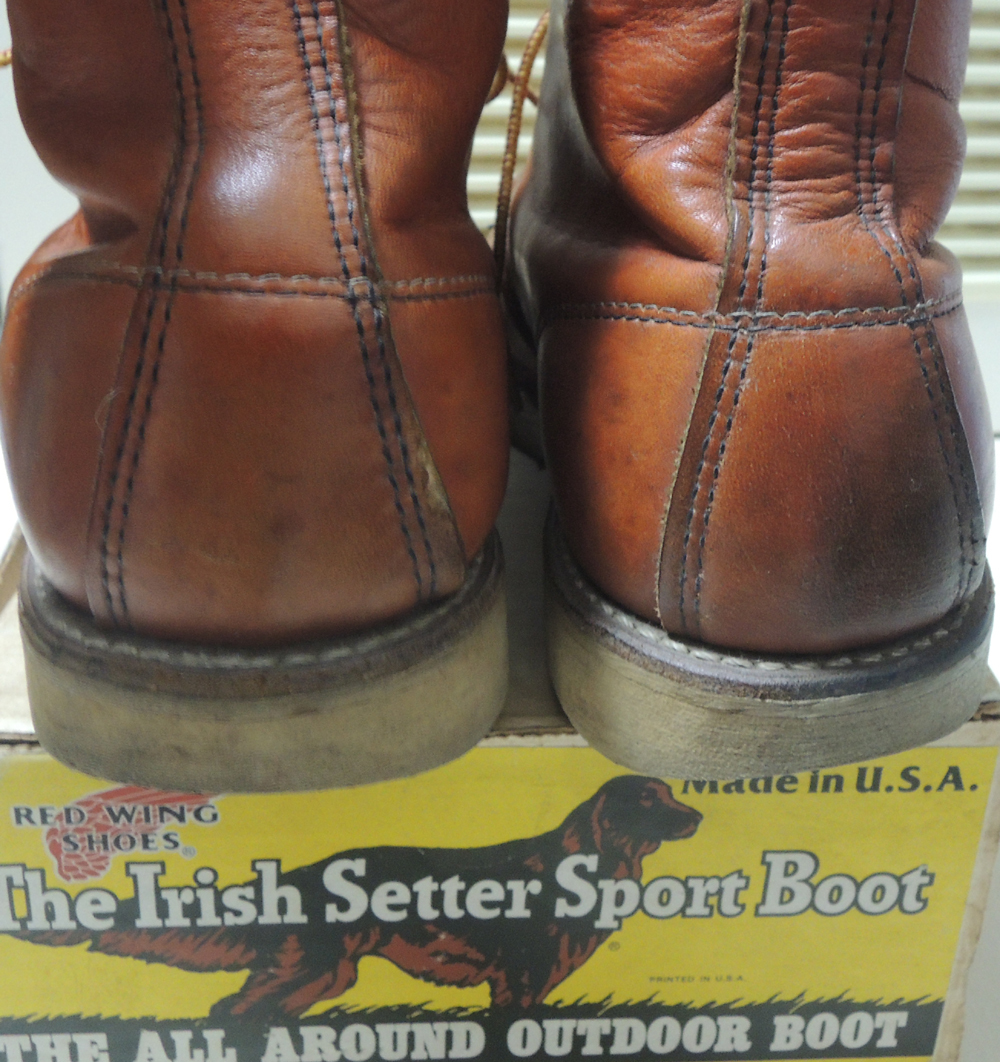 ☆RED WING レッドウイング☆875 8E 茶色 裏ベロ半円犬タグ(8
