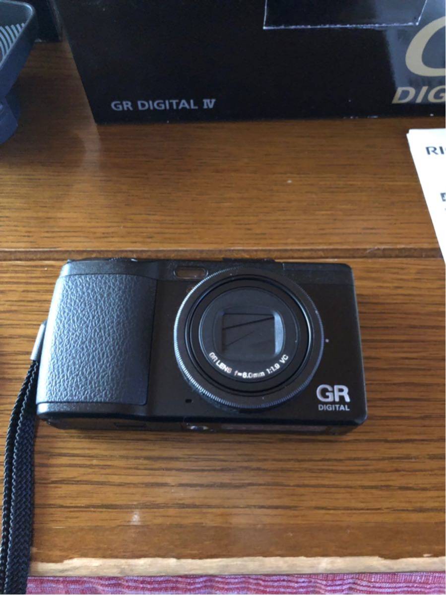 RICOH GR DIGITAL Ⅳ リコー ワイドコンバージョンレンズ付き セット