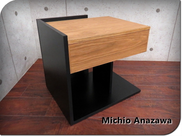 【お買い得，本物保証】 展示品 Michio Anazawa/穴沢道雄 IFFT出展 最新モデル モダン ナイトテーブル/サイドテーブル mmm5503k(サイドテーブル)｜売買されたオークション情報、yahooの商品情報をアーカイブ公開 - オークフ サイドテーブル