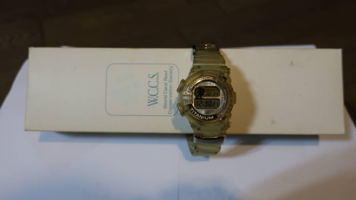 カシオ G-SHOCK フロッグマン W.C.C.S.モデル DW-9901-WC-9T　中古　実働　１円～　送料無料