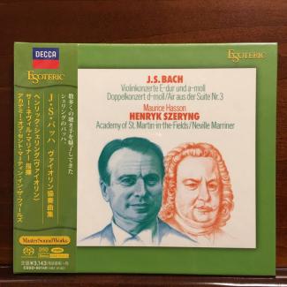 バッハ SACD ヘンリク・シェリング ヴァイオリン協奏曲集 : Esoteric